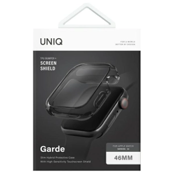 UNIQ etui Garde Apple Watch Series 46mm  dymny/smoke