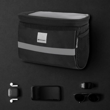 Wozinsky torba rowerowa na kierownicę z etui na telefon 2 l czarny (WBB12BK) Wozinsky torba rowerowa na kierownicę z etui na telefon 2 l czarny (WBB12BK)