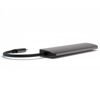 4smarts HUB 6w1 DeX Function 2xUSB-A     3.0/USB-C/HDMI/SD/MicroSD szary 468782