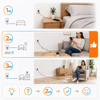 CO2 KABEL PRZEDŁUŻACZ USB-C SZYBKIE ŁADOWANIE USB TYP C 4K 20GBPS 100W 1M