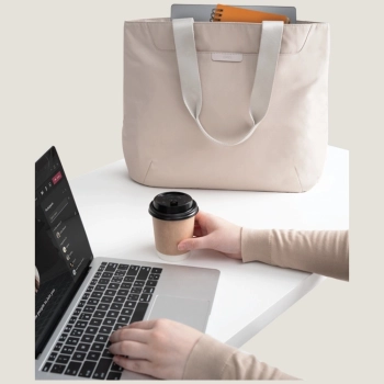 Torba UNIQ Arden Tote 16L - beżowa