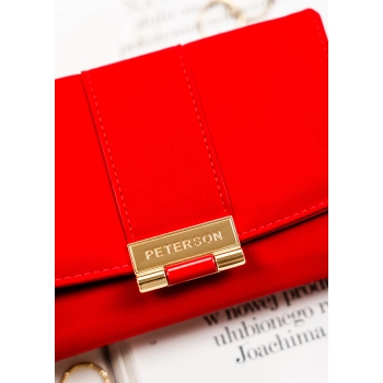 Portfel damski Peterson poziomy RFID stylowy na prezent