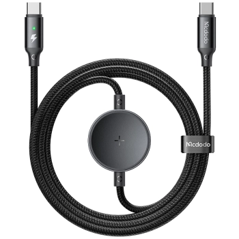 MCDODO ŁADOWARKA INDUKCYJNA DO SAMSUNG GALAXY WATCH 2W1 KABEL USB-C LAPTOP