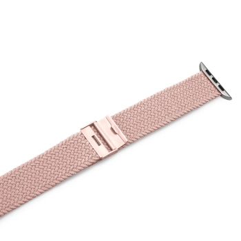 Pasek nylonowy Puro Loop do Apple Watch 38 / 40 / 41 mm - różowy