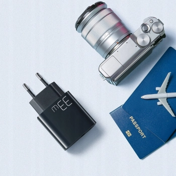 MCDODO ŁADOWARKA SIECIOWA + KABEL 1,2 M DO ŁADOWANIA 2X USB USB-C PD 33W