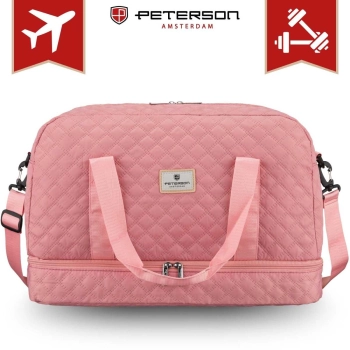 Torba treningowa Peterson sportowa fitness na siłownię damska na ramię