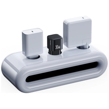 Ładowarka sieciowa USAMS JO Series CC262 30W USB-C + kabel USB-C/USB-C 1m biały
