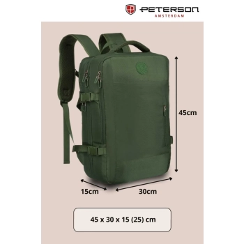 Plecak podróżny Peterson na laptopa do codziennego noszenia