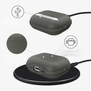 TECH-PROTECT NATURALFIT APPLE AIRPODS PRO 3 OLIVE GREEN