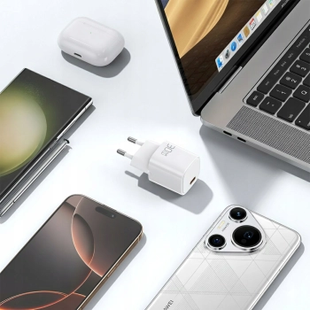 MCDODO SZYBKA ŁADOWARKA SIECIOWA ZASILACZ USB TYP C 30W + KABEL USB-C 1M